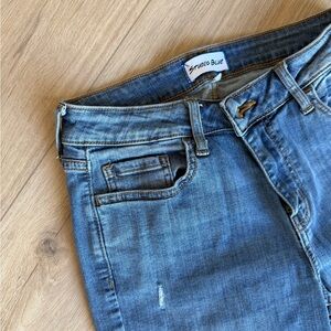 Studio Blue Midwash Denim Jeans with distressed marks